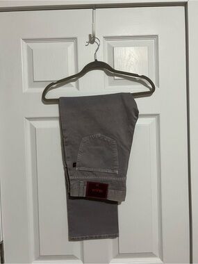 Isaia Men's Gray Cotton Jeans